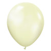 Kalisan 18 inch KALISAN METALLIC PEARL LEMON Latex Balloons 11870070-KL