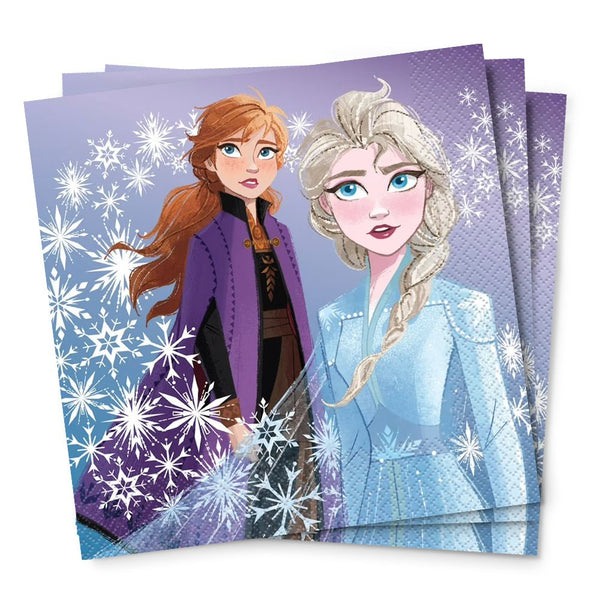 FROZEN LUNCHEON NAPKINS (16 PK) - LA Balloons