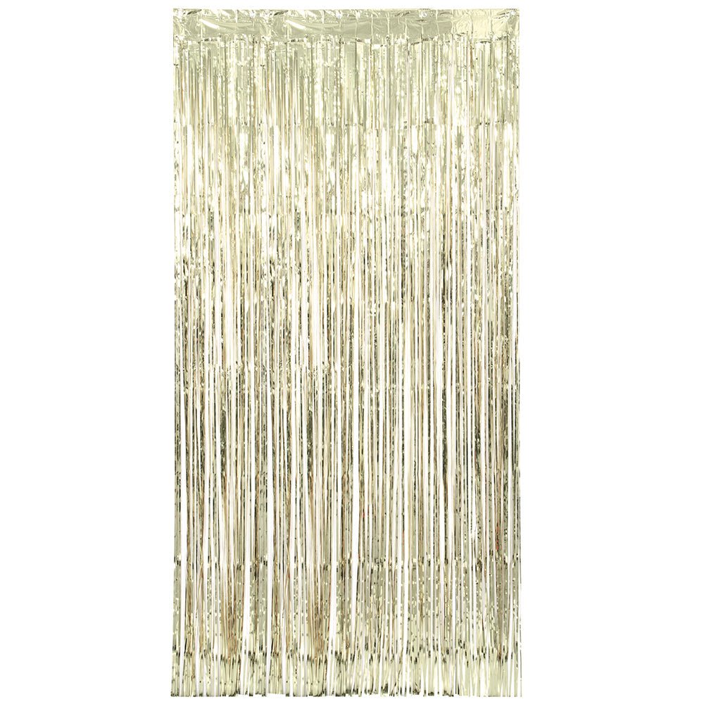 GOLD FRINGE DOOR CURTAIN 3.25ft X 6.5ft