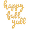 HAPPY FALL YALL - BETALLIC SCRIPT LETTERS KIT (AIR - FILL ONLY) - LA Balloons