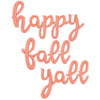 HAPPY FALL YALL - BETALLIC SCRIPT LETTERS KIT (AIR - FILL ONLY) - LA Balloons