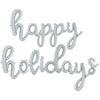 HAPPY HOLIDAYS - BETALLIC SCRIPT LETTERS KIT (AIR - FILL ONLY) - LA Balloons