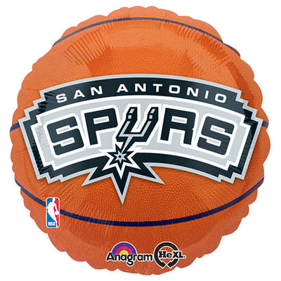 Anagram 18 inch NBA SAN ANTONIO SPURS BASKETBALL Foil Balloon A113731-01-A-P