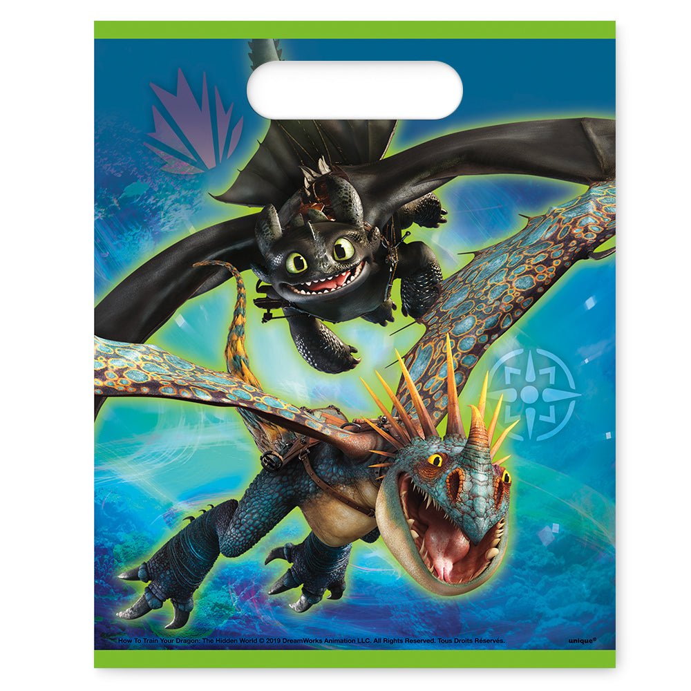 HOW TO TRAIN YOUR DRAGON 3 LOOTBAGS (8 PK)
