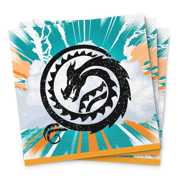 HOW TO TRAIN YOUR DRAGON LUNCHEON NAPKINS (16 PK) - LA Balloons