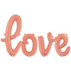 LOVE - BETALLIC SCRIPT LETTERS KIT (AIR - FILL ONLY) - LA Balloons
