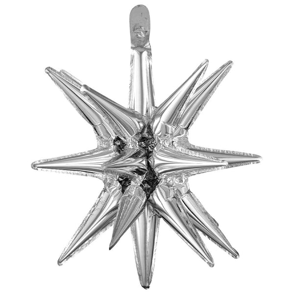 MAGIC STAR CLUSTER - SILVER (AIR - FILL ONLY) - LA Balloons