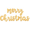 MERRY CHRISTMAS - BETALLIC SCRIPT LETTERS KIT (AIR - FILL ONLY) - LA Balloons
