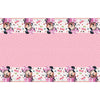 MINNIE MOUSE RECTANGULAR PLASTIC TABLE COVER 54 inch X 84 inch - LA Balloons