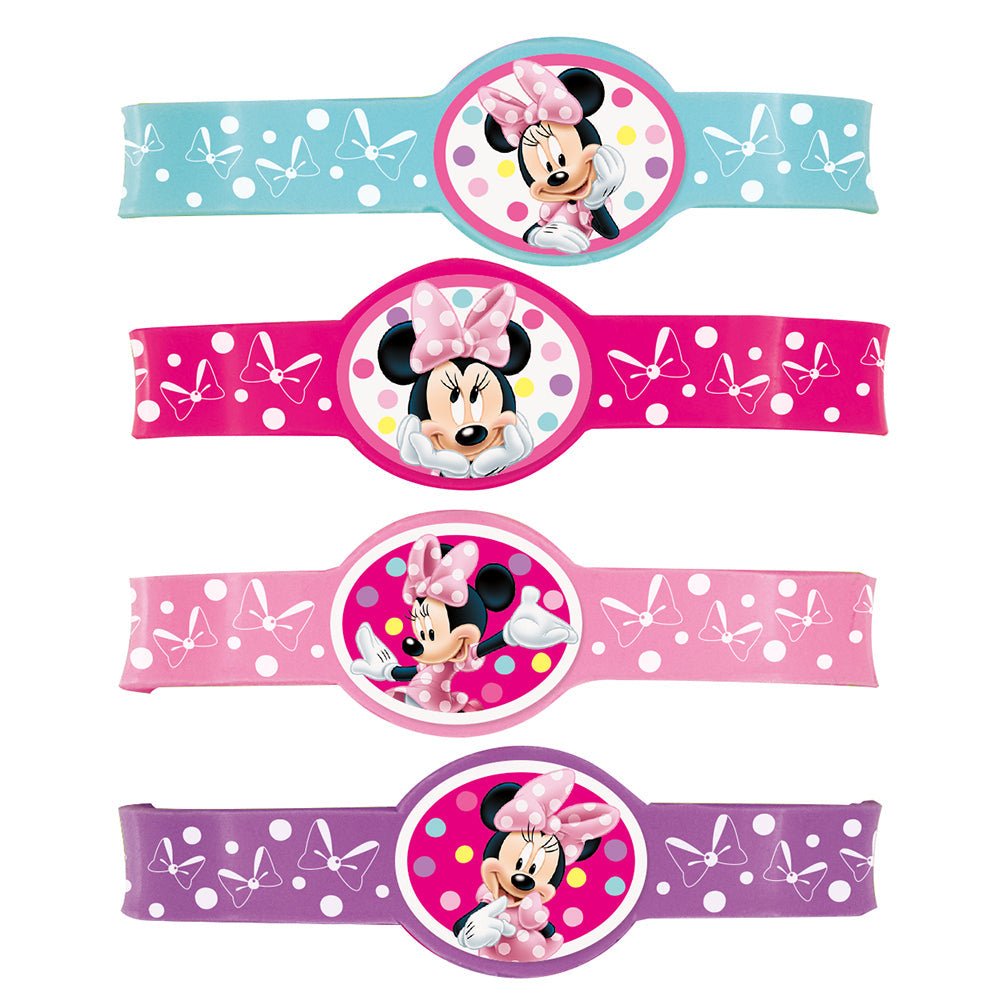 MINNIE MOUSE STRETCHY BRACELETS (4 PK)
