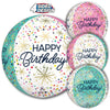 16 inch CONFETTI SPRINKLE BIRTHDAY ORBZ