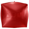 Party Brands 3D CUBE - METALLIC RED Foil Balloon 400147-PB-U
