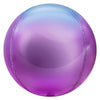LA Balloons 20 inch 4D SPHERES - OMBRE PINK & BLUE Foil Balloon LAB868-L-U