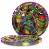Party Brands TMNT PARTY SUPPLIES & DECORATIONS KIT - SERVES 8 GUESTS Party Decoration KT-400328-PB