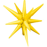 Party Brands 3D STAR-BURST ALL-IN-ONE - SUN YELLOW (AIR-FILL ONLY) Foil Balloon 10187-PB-U