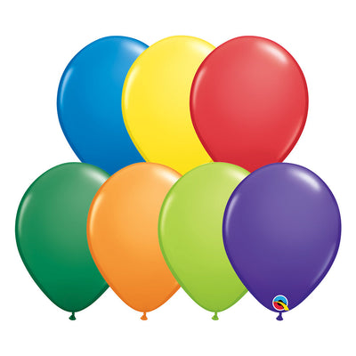 Qualatex 11 inch QUALATEX CARNIVAL ASSORTMENT Latex Balloons 20915-Q