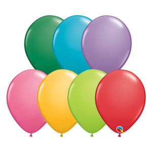 Qualatex 11 inch QUALATEX FESTIVE ASSORTMENT Latex Balloons 78270-Q