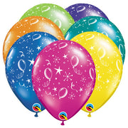 Qualatex 11 inch PARTY BALLOONS-A-ROUND Latex Balloons 12580-Q