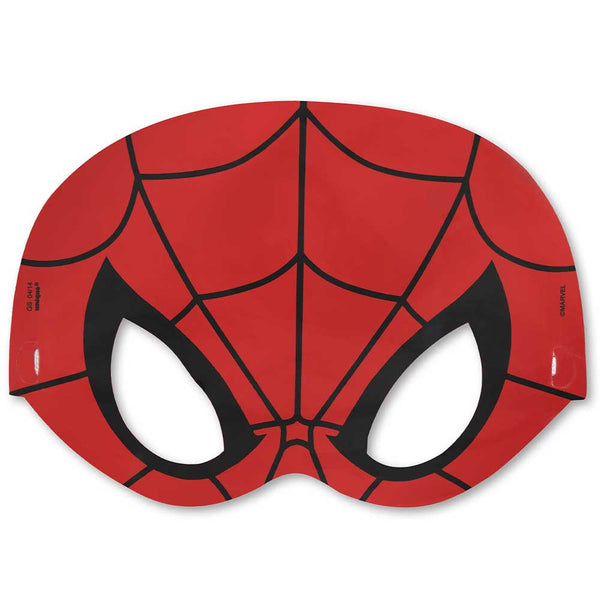 SPIDER - MAN PAPER MASKS (8 PK) - LA Balloons
