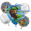TMNT PARTY SUPPLIES & DECORATIONS KIT - SERVES 8 GUESTS - LA Balloons