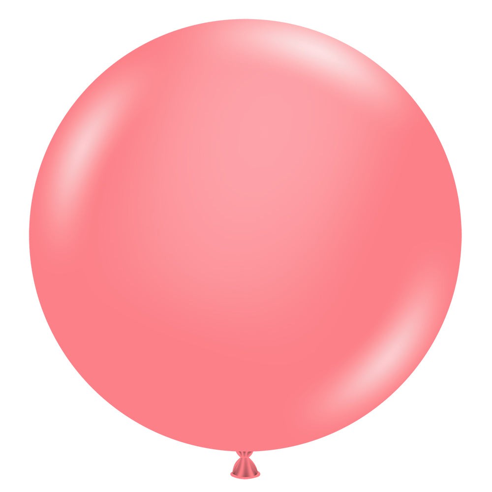 TUFTEX 36 inch TUFTEX CORAL Latex Balloons 3692B-M