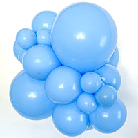 TUFTEX 24 inch TUFTEX BABY BLUE Latex Balloons 24021-M