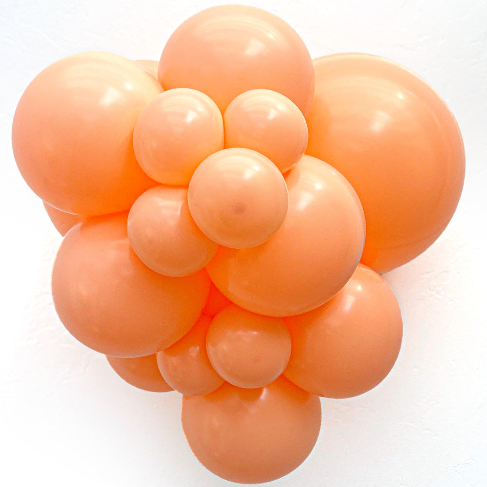 TUFTEX 5 inch TUFTEX CHEEKY PEACH Latex Balloons 15085-M