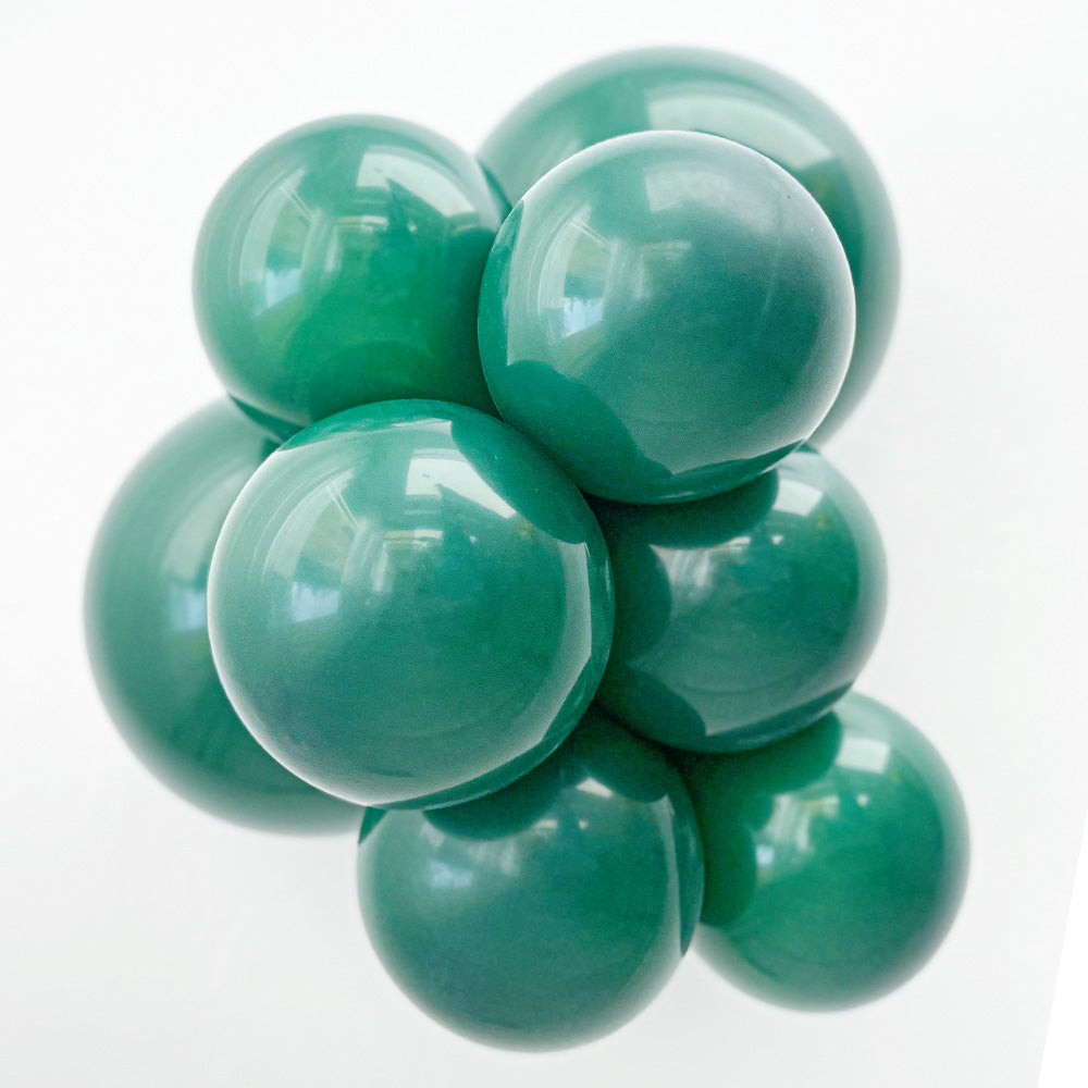 TUFTEX 11 inch TUFTEX CRYSTAL EMERALD GREEN Latex Balloons