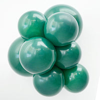 TUFTEX 11 inch TUFTEX CRYSTAL EMERALD GREEN Latex Balloons