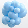 TUFTEX 5 inch TUFTEX MONET PASTEL BLUE Latex Balloons 15087-M