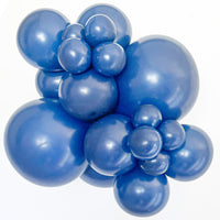 TUFTEX 5 inch TUFTEX NAVY BLUE Latex Balloons 15076-M