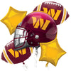WASHINGTON COMMANDERS BOUQUET - LA Balloons