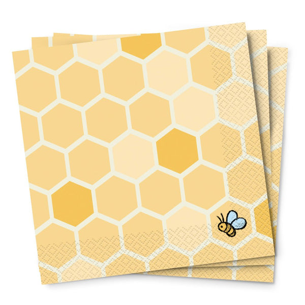 WINNIE THE POOH LUNCHEON NAPKINS (16 PK) - LA Balloons