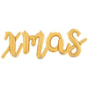 XMAS - BETALLIC SCRIPT LETTERS KIT (AIR - FILL ONLY) - LA Balloons