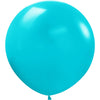 Sempertex 24 inch SEMPERTEX DELUXE TURQUOISE BLUE Latex Balloons 59031-B
