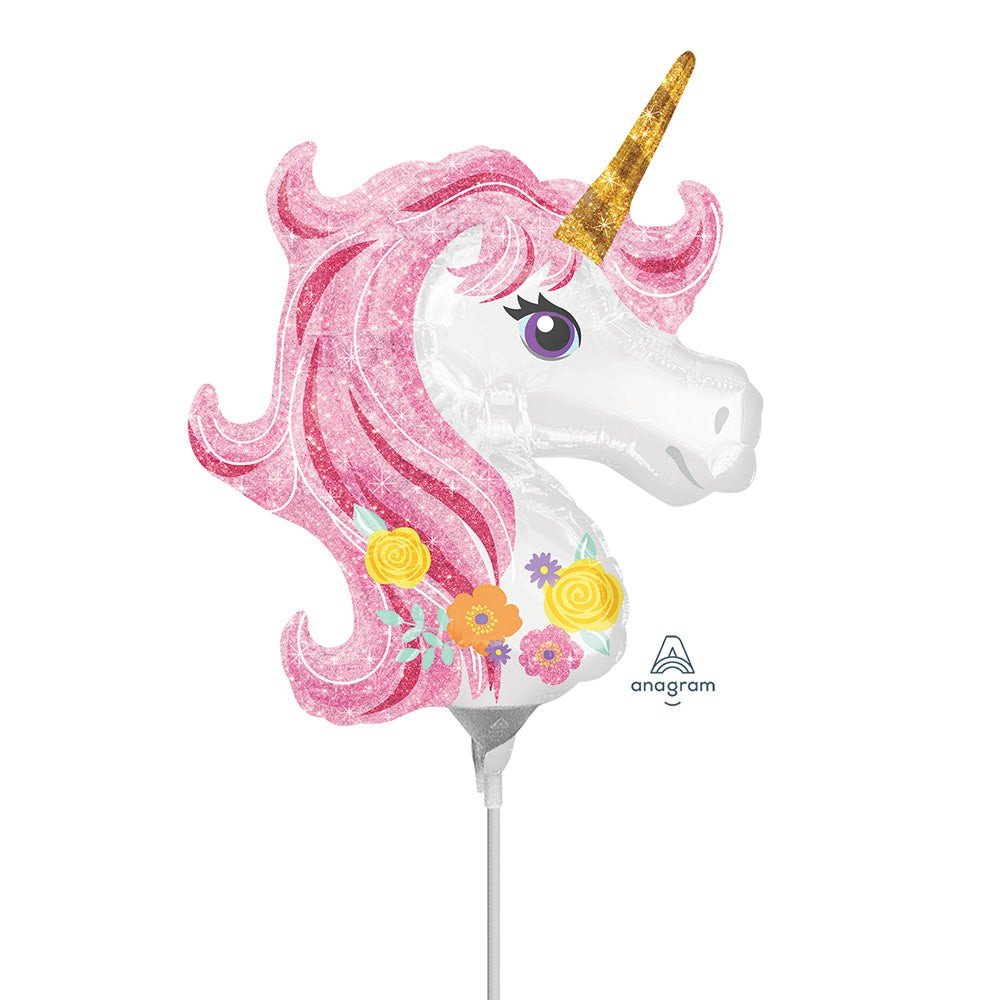 10 inch MAGICAL UNICORN MINI SHAPE (AIR-FILL ONLY)