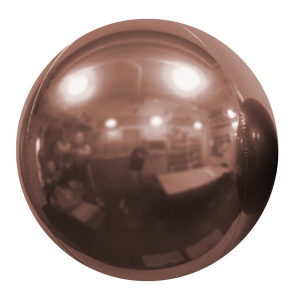 10 inch MIRROR BALLOON - PINK ROSE GOLD - LA Balloons