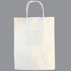 10 inch X 8 inch WHITE GIFT BAG - LA Balloons