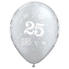 11 inch 25 - A - ROUND - SILVER - LA Balloons