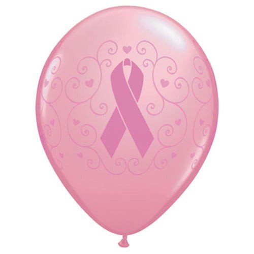 11 inch BREAST CANCER AWARENESS WRAP - PINK