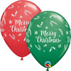 11 inch CHRISTMAS EVERGREEN - LA Balloons