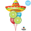 11 inch FIESTA SWIRLS - LA Balloons