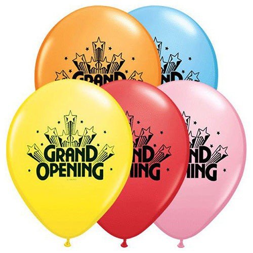11 inch GRAND OPENING STARS - LA Balloons