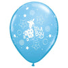 11 inch IT'S A BOY SOFT GIRAFFE - LA Balloons