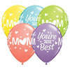 11 inch M(HEART)M YOU'RE THE BEST - LA Balloons