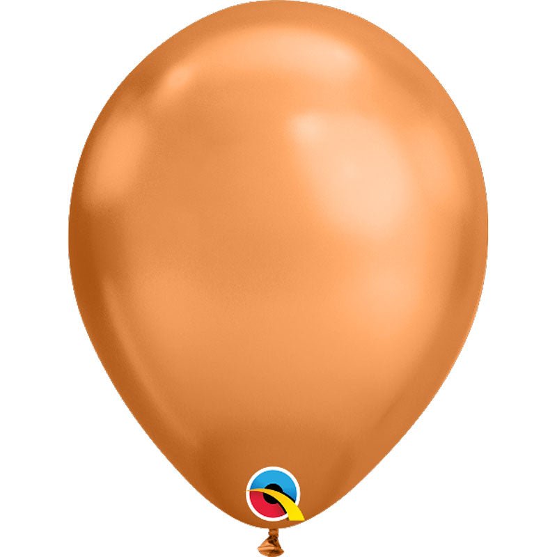 11 inch QUALATEX CHROME - COPPER - LA Balloons