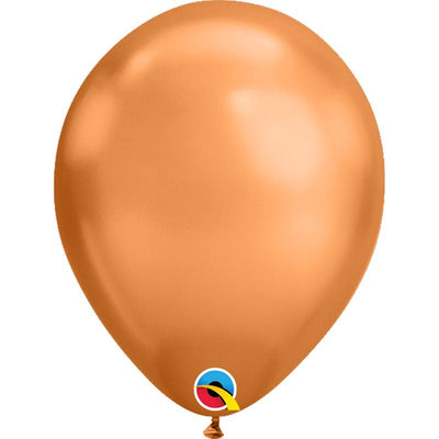 11 inch QUALATEX CHROME - COPPER - LA Balloons