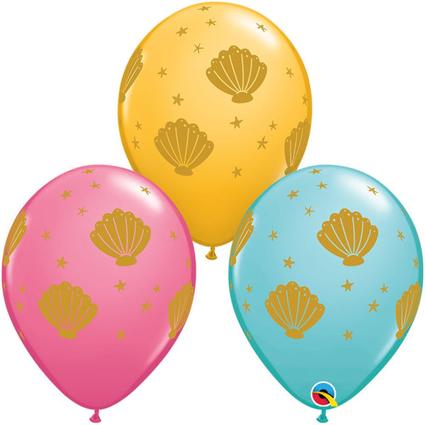 11 inch SEA SHELLS - LA Balloons