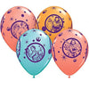 11 inch STAR WARS: LEIA, REY, JYN, ROSE - LA Balloons