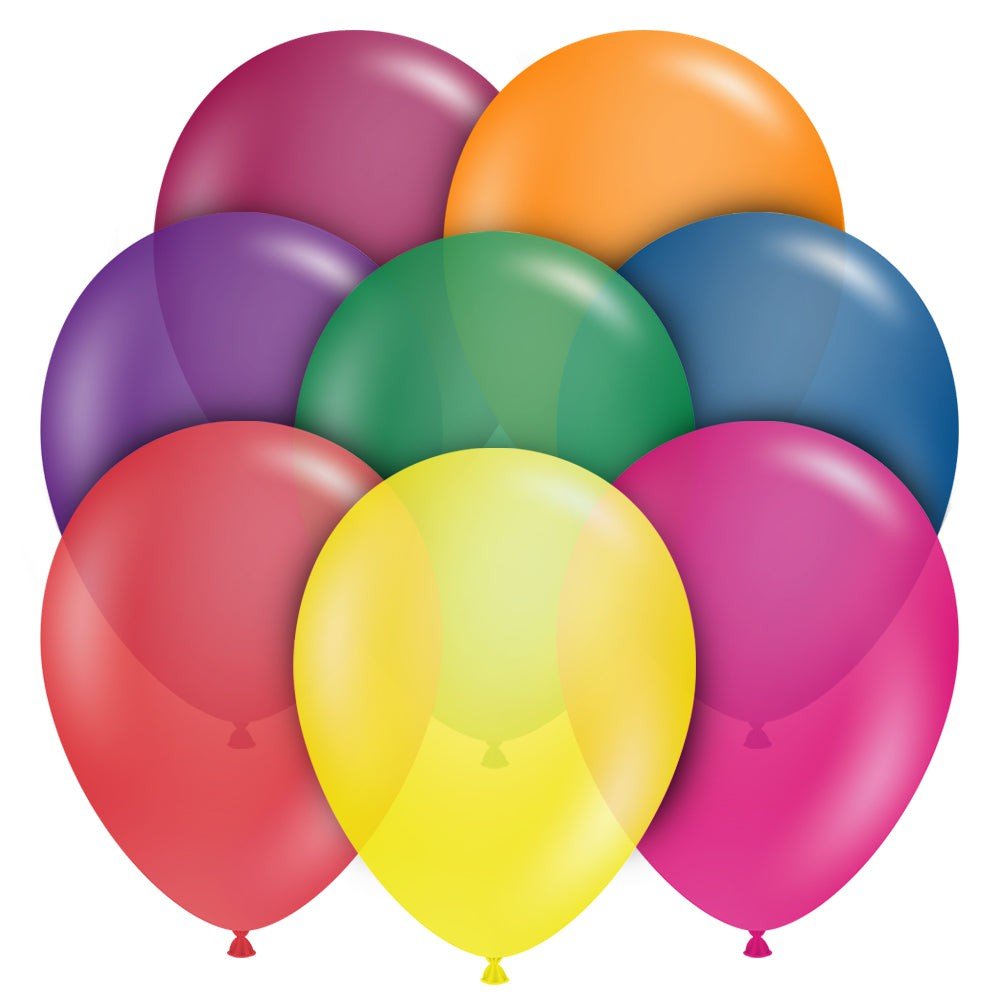 11 inch TUFTEX CRYSTAL ASSORTMENT - LA Balloons